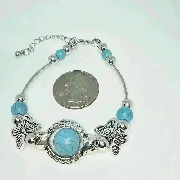 NWOT Bohemian Turquoise Bracelet - Picture 3 of 3